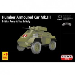 Humber Armoured Car Mk.III (w/ resin&PE) - Attack Kits 72934