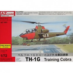 Bell TH-1G Training Cobra (3x camo) HQ - AZ model 7451