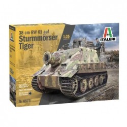 38 cm RW 61 auf STURMMORSER TIGER - Italeri Model Kit military 6573