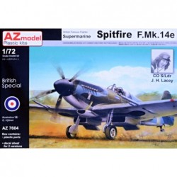 Spitfire F.Mk.14e - J.H.Lacey (2x camo) - AZ model 7604