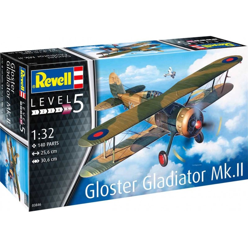 Gloster Gladiator Mk. II - Revell Plastic ModelKit 03846
