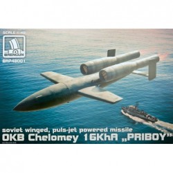 OKB Chelomey 16Kha PRIBOY missile (Čelomej 16Cha) - Brengun BRP48001