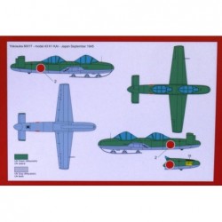 Yokosuka Ohka MXY7-K1 KAI (plastic kit) - Brengun BRP48005