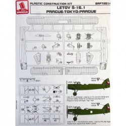 Letov S-16.1 Prague-Tokyo-Prague - Brengun BRP72014
