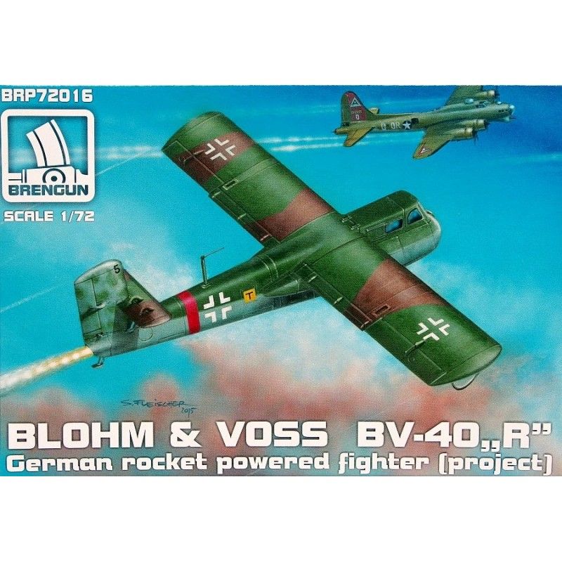 Blohm & Voss BV-40R German project (plast.kit) - Brengun BRP72016