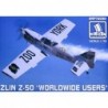 Zlín Z-50 'Worldwide Users' (plastic kit) - Brengun BRP72030