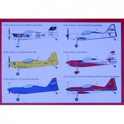 Zlín Z-50 'Worldwide Users' (plastic kit) - Brengun BRP72030