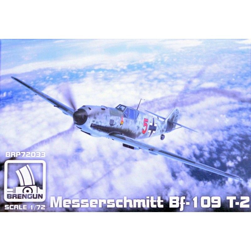 Messerschmitt Bf-109T-2 (plastic kit) - Brengun BRP72033