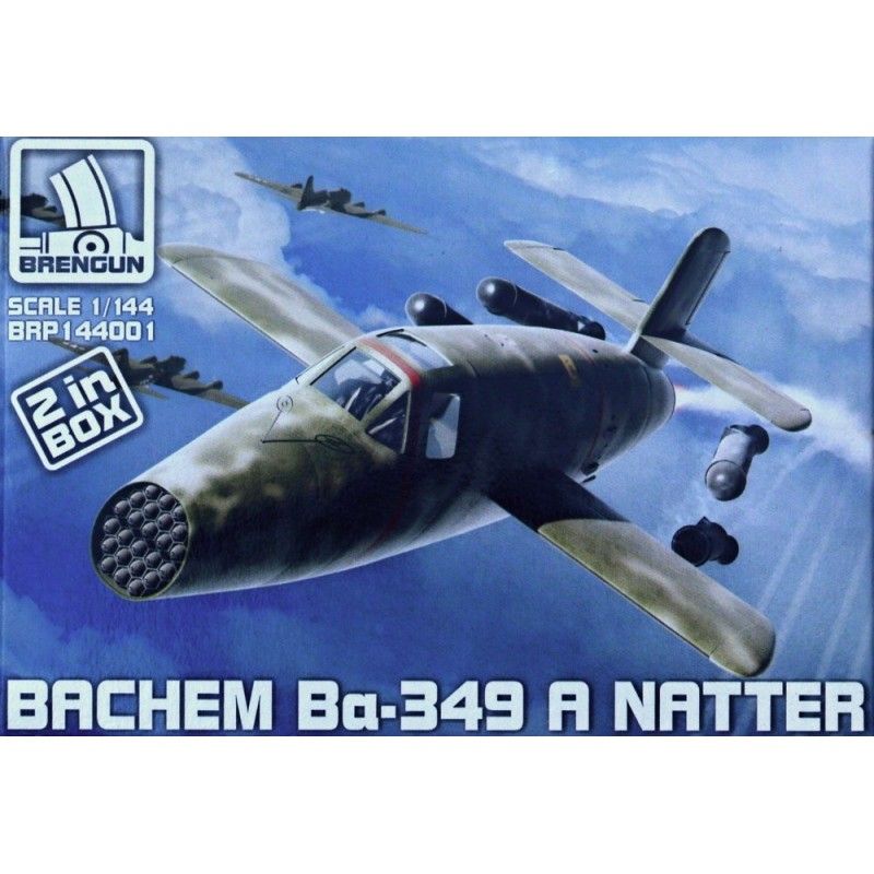 Bachem Ba-349A Natter 2-in-1 (plastic kits) - Brengun BRP144001