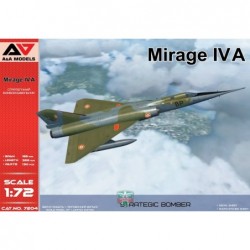 Mirage IVA Strategic Bomber (3x camo) - A&A Models 7204