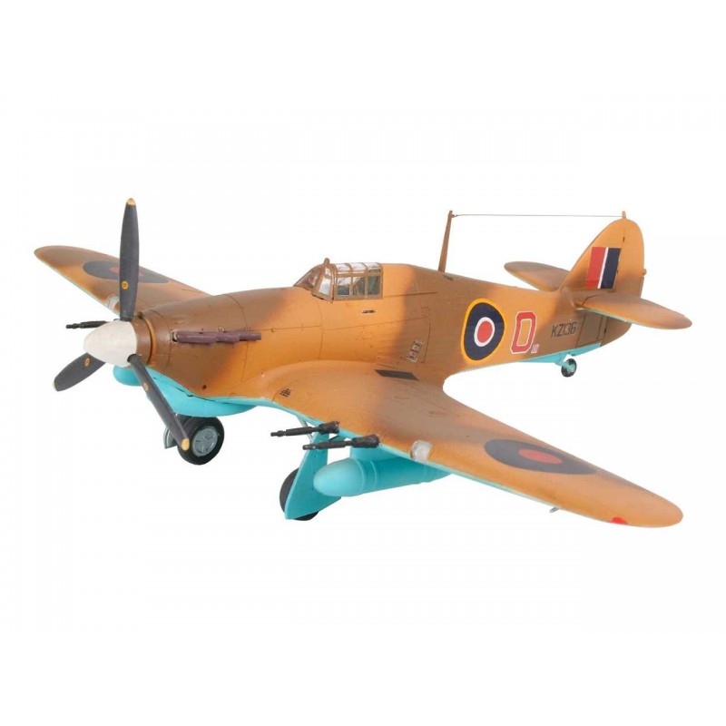 Hawker Hurricane Mk. IIC - obsahuje barvy a lepidlo - Revell ModelSet 64144