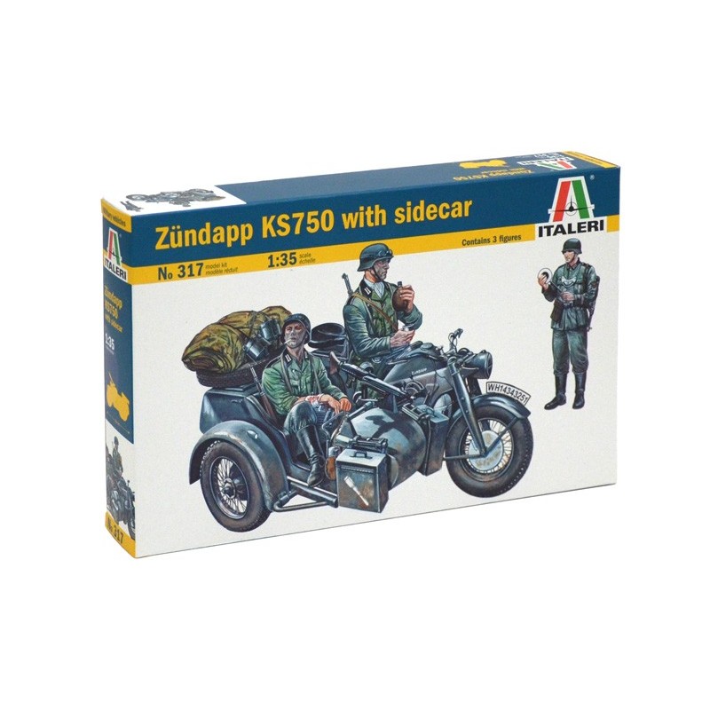 Model Kit military 0317 - ZÜNDAPP KS750 (1:35)