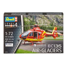 EC 135 Air Glaciers - Revell Plastic ModelKit 04986