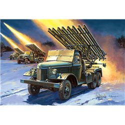 BM-13 Katyusha (Kaťuša) - Zvezda Model Kit military 3521