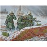 Ger. Machine-gun with Crew (Winter Uniform) - Zvezda Wargames (WWII) figurky 6210