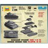 Panzer IV Ausf.H - Zvezda Wargames (WWII) tank 6251