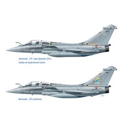 RAFALE M OPERATIONS EXTERIEURES 2011 - Italeri Model Kit 1319