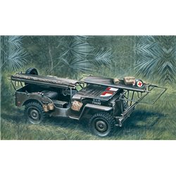 1/4 TON. 4x4 AMBULANCE JEEP - Italeri Model Kit military 0326