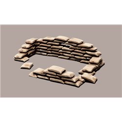 SANDBAGS - Italeri Model Kit doplňky 0406