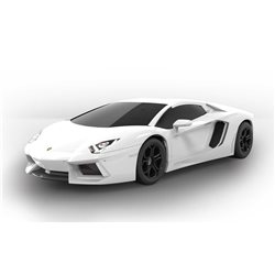 Lamborghini Aventador - bílá - Airfix Quick Build J6019