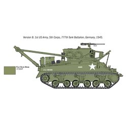 M32B1 ARMORED RECOVERY VEHICLE - Italeri Model Kit 6547