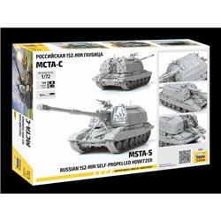 MSTA-S Self Propelled Howitzer - Zvezda Model Kit military 5045