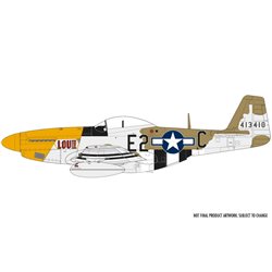 North American P-51D Mustang (Filletless Tails) - Airfix Classic Kit A05138