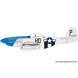 North American P-51D Mustang (Filletless Tails) - Airfix Classic Kit A05138