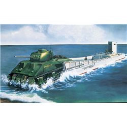 LCM3 & Sherman Tank - Airfix Classic Kit VINTAGE military A03301V