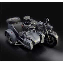 Zundapp KS 750 with sidecar - Italeri Model Kit military 7406