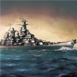 USS Missouri BB-63 MCP - Academy Model Kit 14222