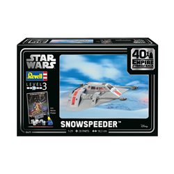 Snowspeeder - obsahuje barvy a lepidlo - Revell Gift-Set Star Wars 05679