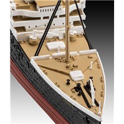 RMS Titanic + 3D Puzzle (Iceberg) - obsahuje barvy a lepidlo - Revell EasyClick diorama 05599