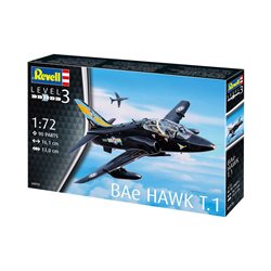 BAE Hawk T.1 (1:72) - obsahuje barvy a lepidlo - Revell ModelSet 64970