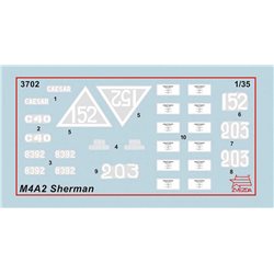 M4 A2 Sherman - Zvezda Model Kit tank 3702