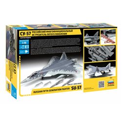 Suchoi SU-57 (Suchoj) - Zvezda Model Kit 4824