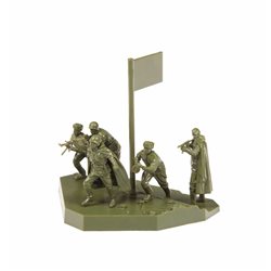 Soviet Machine Gun Sqad - Zvezda Wargames (WWII) figurky 6269