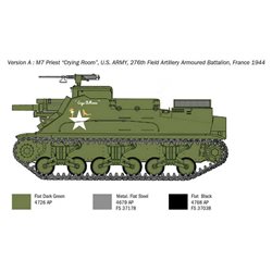 M7 Priest - Italeri Model Kit tank 6580