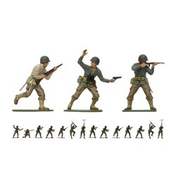 WWII U.S. Infantry - Airfix Classic Kit VINTAGE figurky A02703V