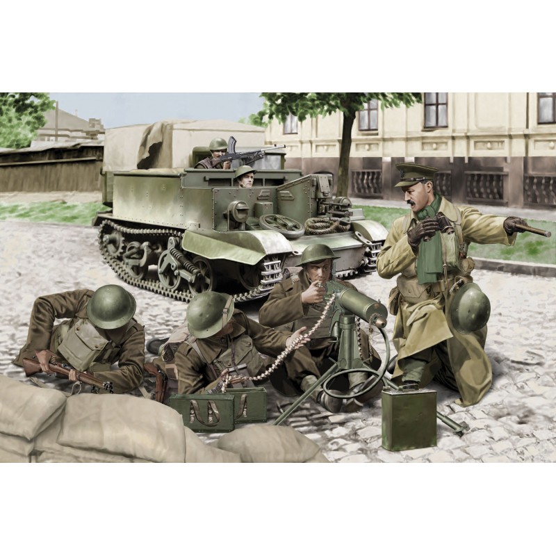 BRITISH EXPEDITONARY FORCE, FRANCE 1940 - Dragon Model Kit figurky 6552