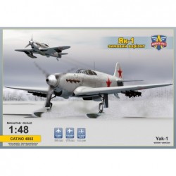 Yak-1 Soviet Fighter on skis (Jak-1) - Modelsvit 4802