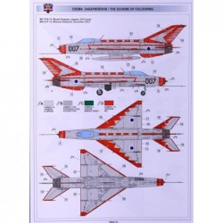MiG-21F-13 '007' (6x camo) - Modelsvit 72043