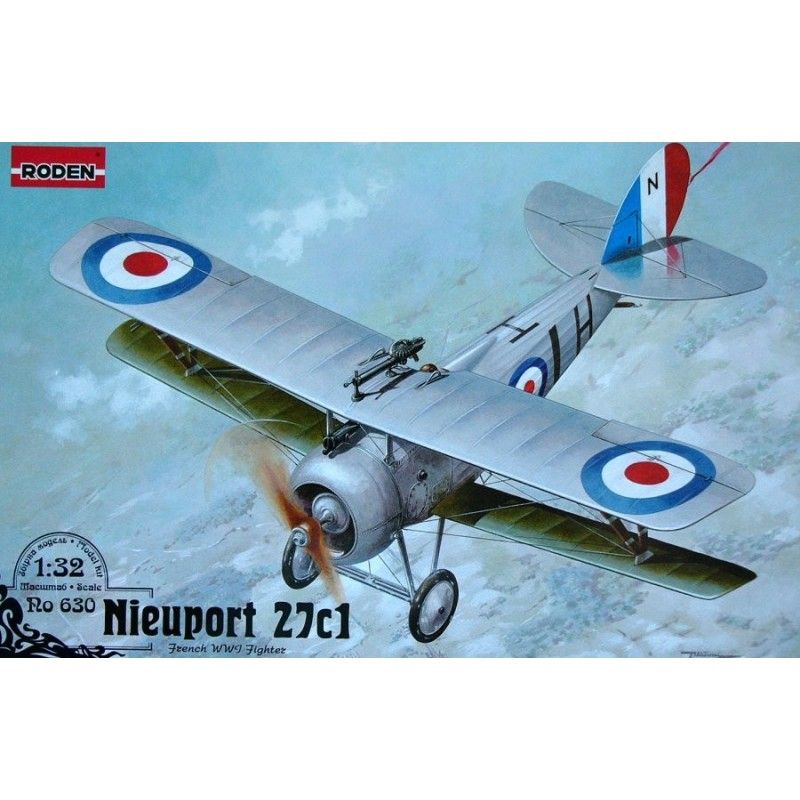 Nieuport 27 (French fighter WWI) - Roden 630