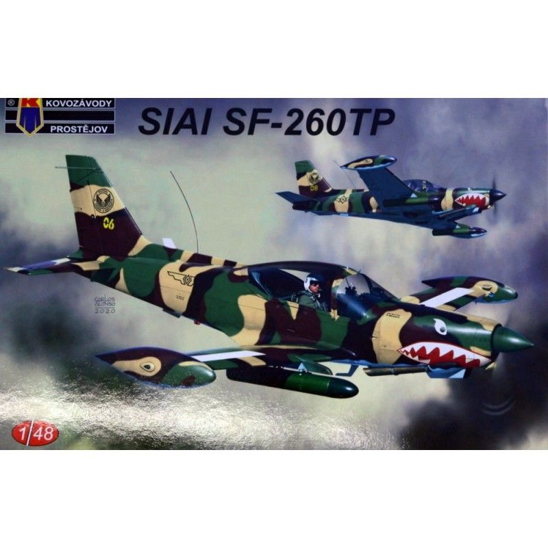 SIAI SF-260TP (3x camo) - Kovozávody Prostějov