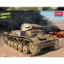 German Panzer II Ausf.F "North Africa" - Academy Model Kit tank 13535