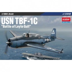 USN TBF-1C "Battle of Leyte Gulf" - Academy Model Kit 12340