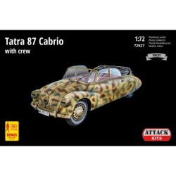 Tatra 87 Cabrio with crew (3 resin fig.) - Attack Kits 72927