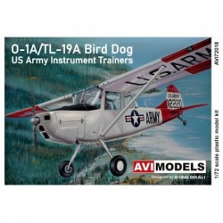 O-1A/TL-19A Bird Dog US Army Trainer(4x camo) - AVIModels AVI72018