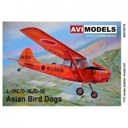 L-19E/O-1E/O-1G Asian Bird Dogs (4x camo) - AVIModels AVI72019
