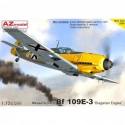 Messerschmitt Bf 109E-3 'Bulgarian Eagles' (3x camo) - AZmodel 7677